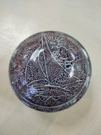 Rob Bibby- Bowl, Ceramic Hand Made Lidded Bowl, Sailing - Primrose Gallery and Framing 