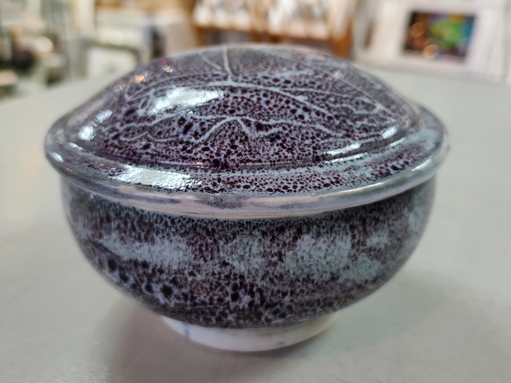 Rob Bibby- Bowl, Ceramic Hand Made Lidded Bowl, Sailing - Primrose Gallery and Framing 