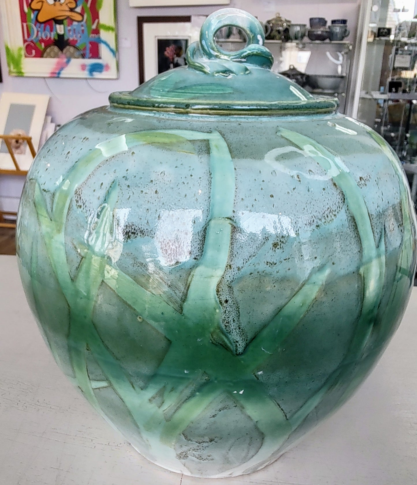 Rob Bibby - Large Ginger Jar, Hand Made Ceramic