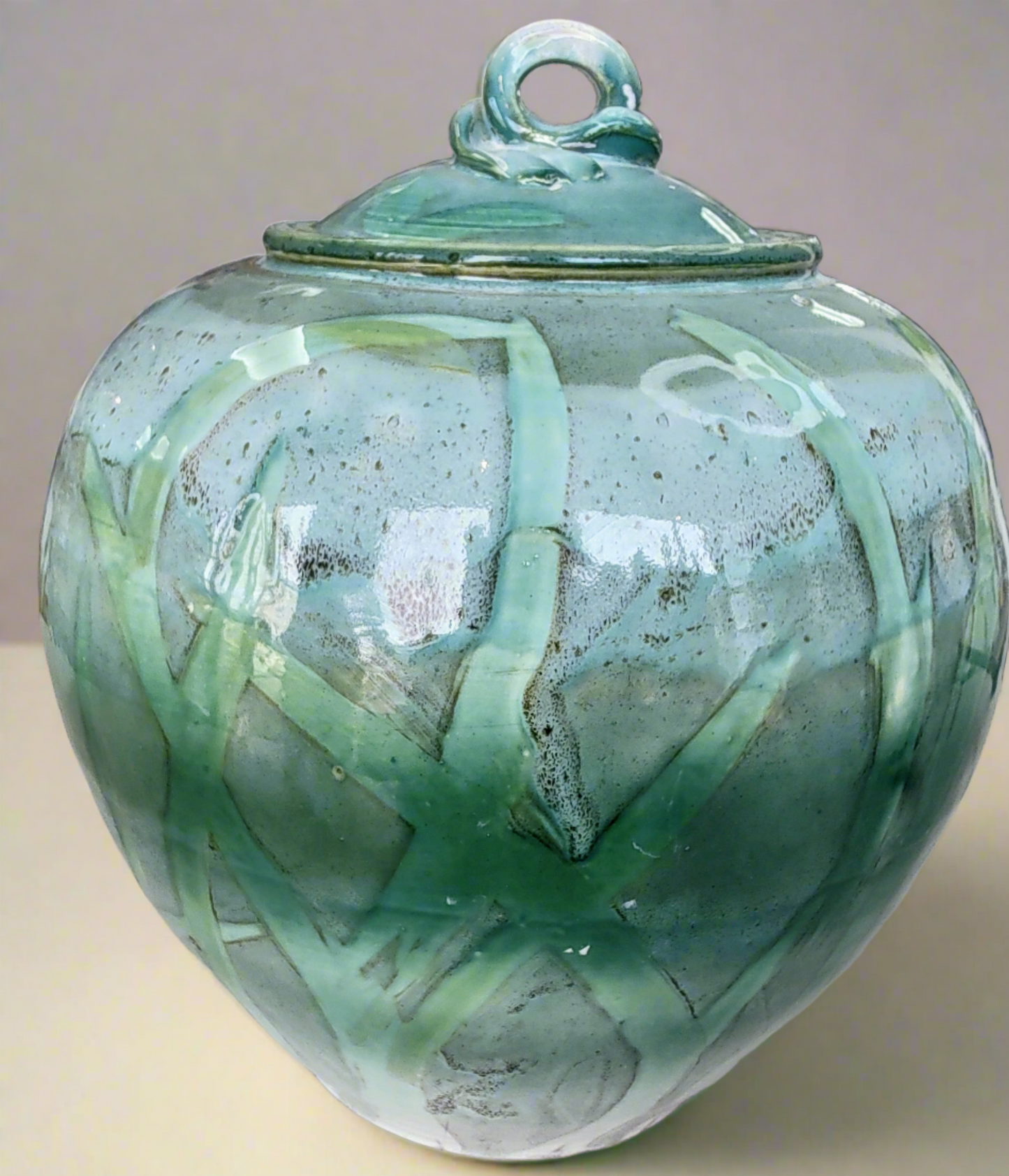 Rob Bibby - Large Ginger Jar, Hand Made Ceramic