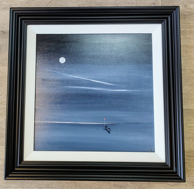 Jay Nottingham- My Balloon, Modern Framed Original Painting - Primrose Gallery and Framing 