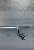 Jay Nottingham- My Balloon, Modern Framed Original Painting - Primrose Gallery and Framing 