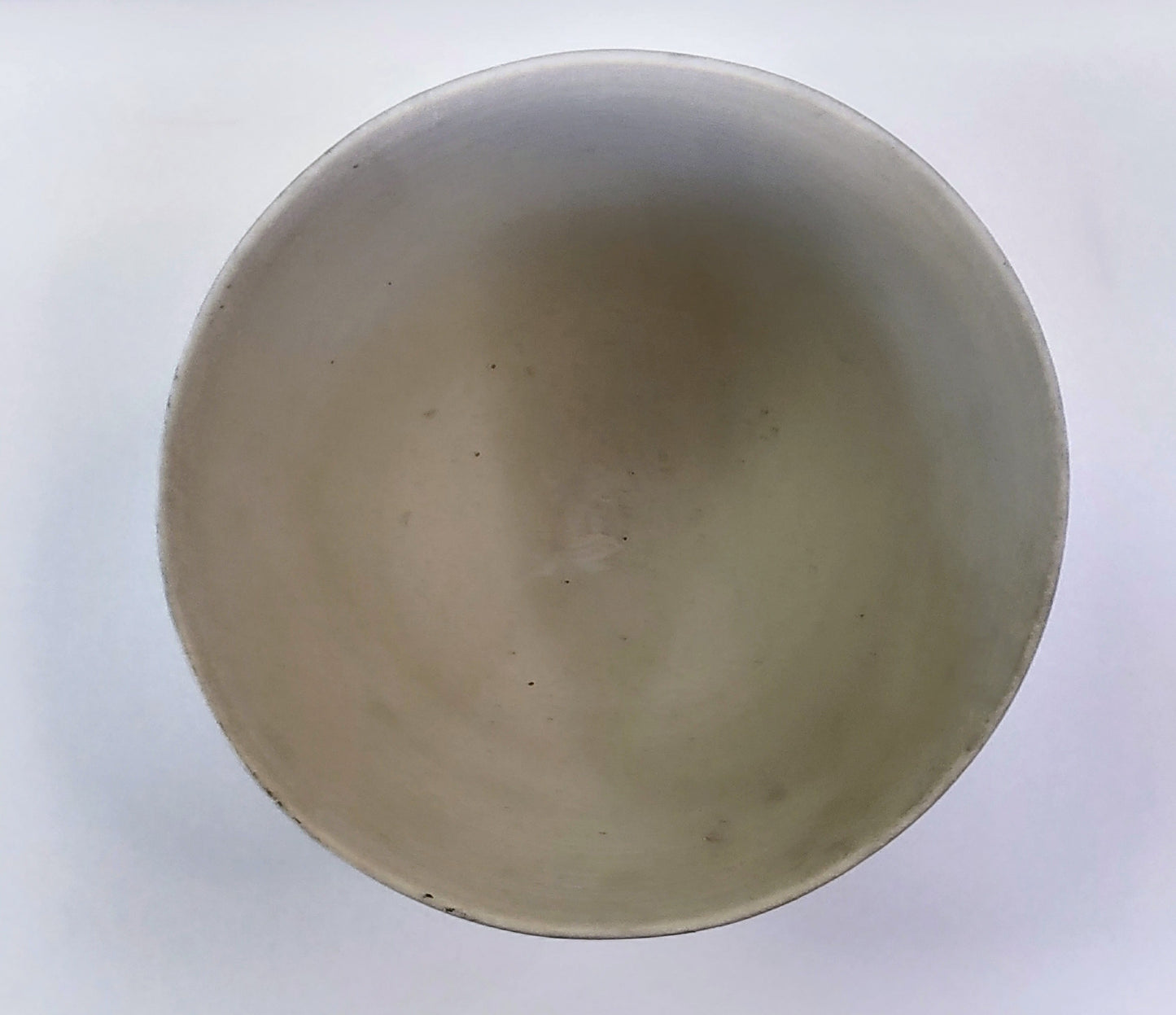 Nigel Gossage, Black Rose Ceramics- Bisque Porcelain Bowl, Hand made Ceramic