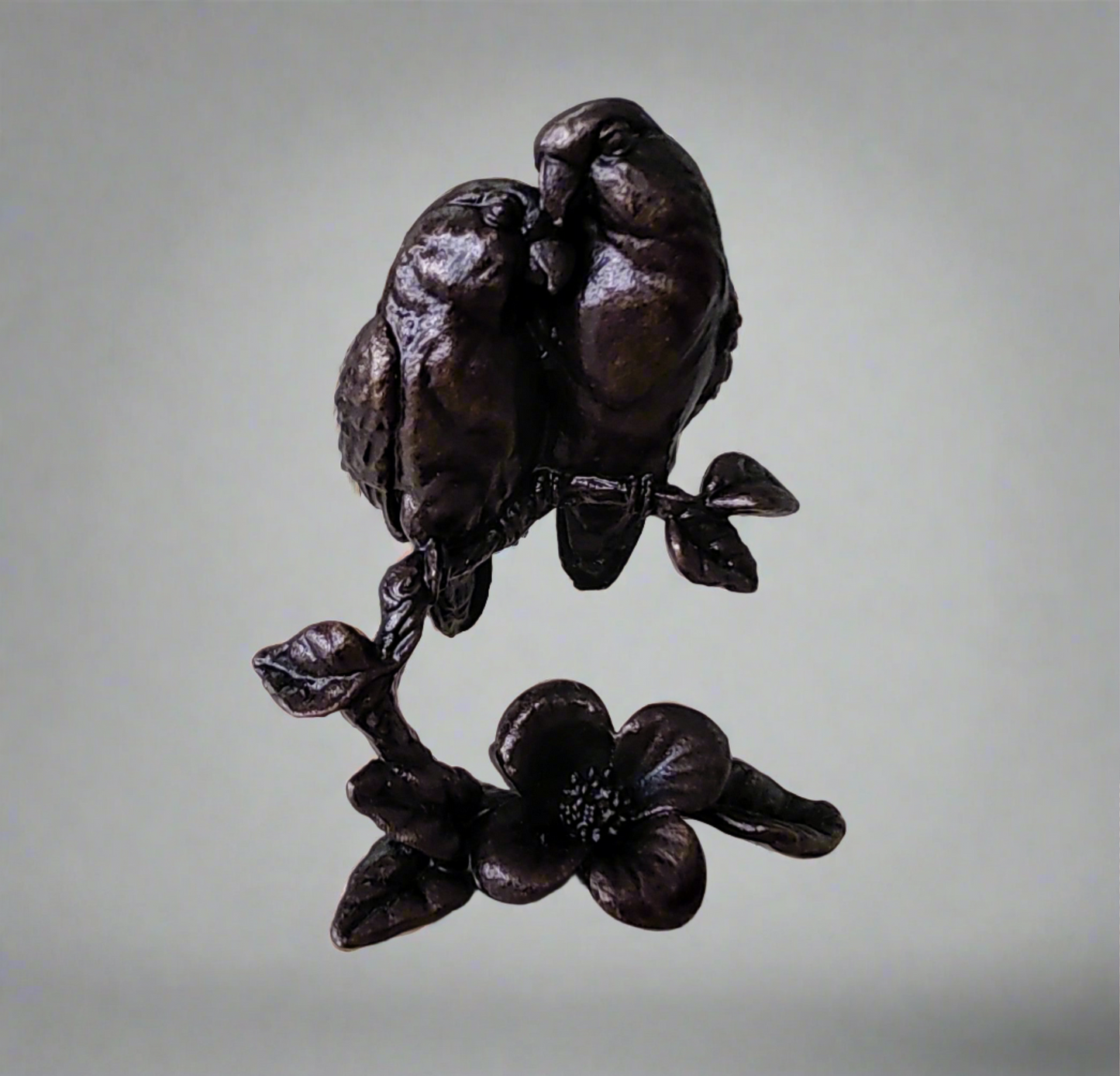 Richard Cooper- Minature Lovebirds Pair