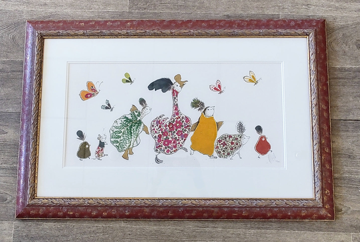 Anna Wright- We Should be Dancing, Framed Mounted Limited Edition