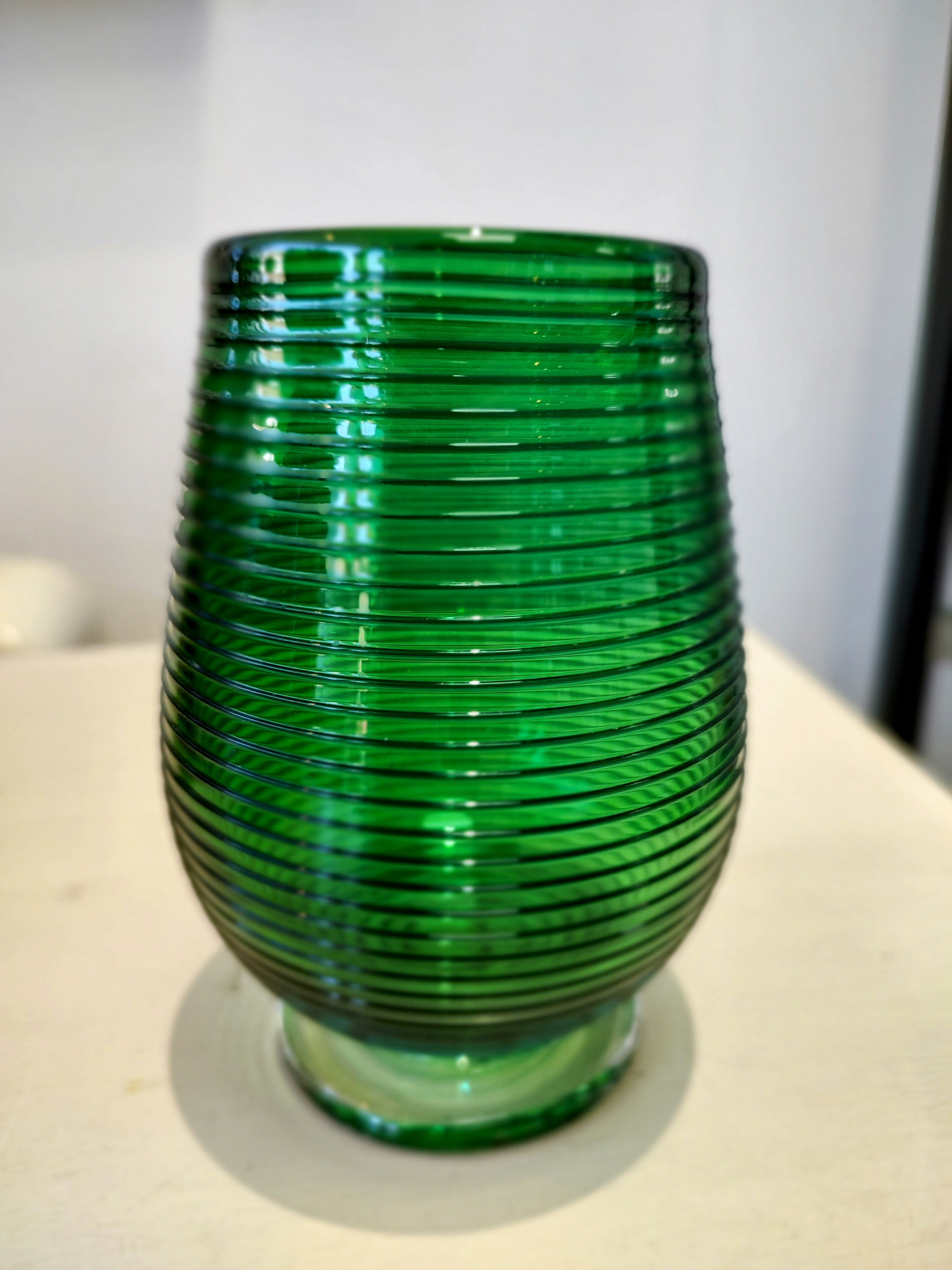 Bob Crooks- Hand Blown British Glass Venetian Spiral Tumblers - Primrose Gallery and Framing 