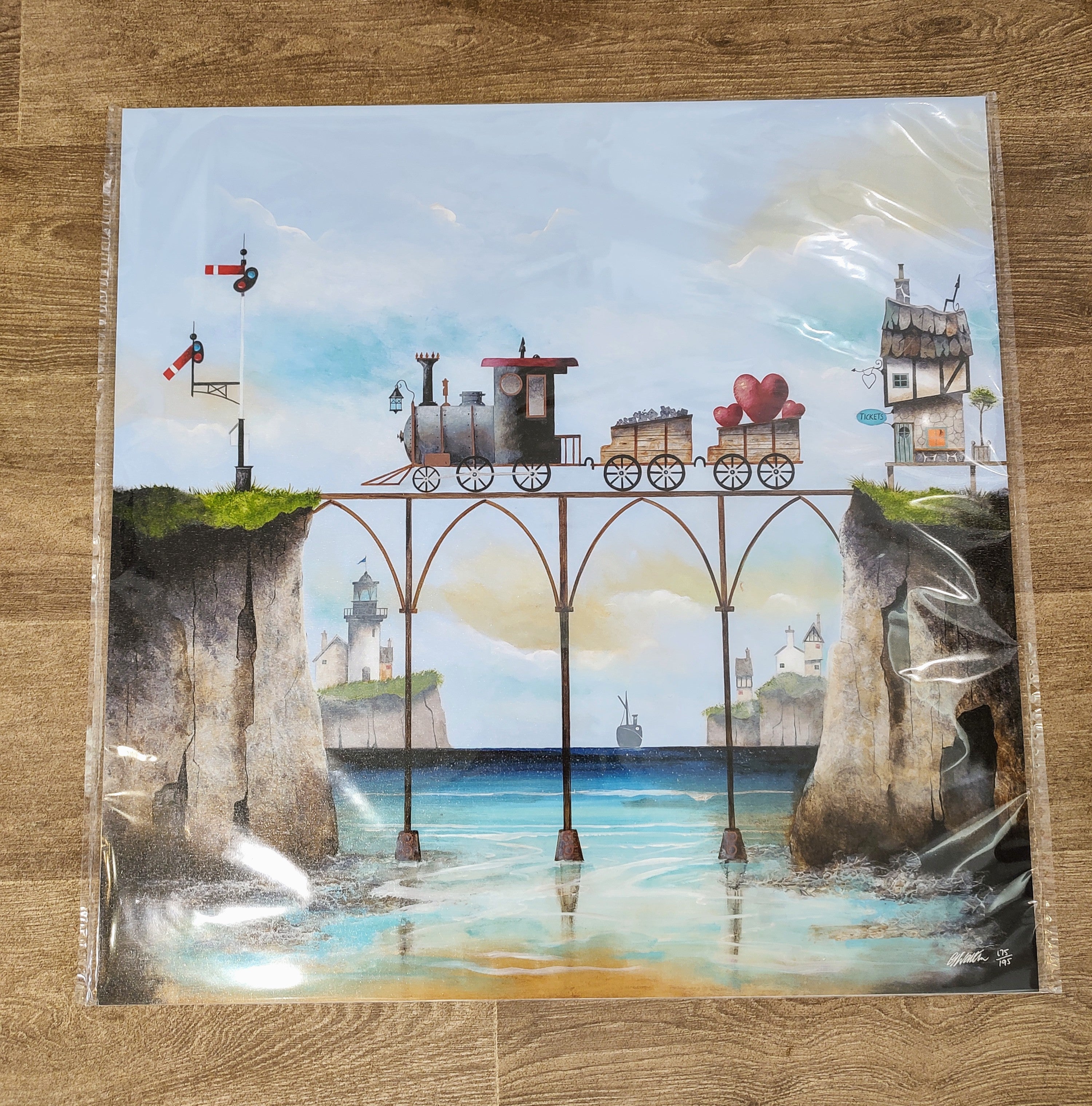 Gary Walton- Love Train, Limited Edition Print - Primrose Gallery and Framing 