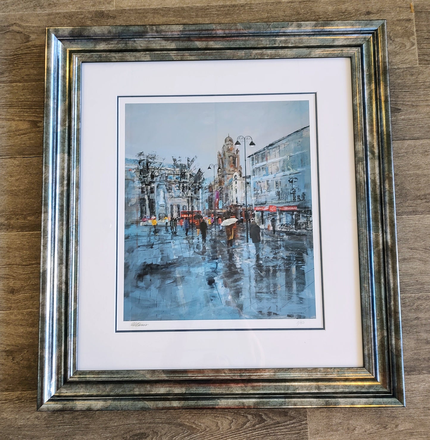 Ed Robinson- St Martins in the Fields, Framed and  Mounted Limited Edition Print