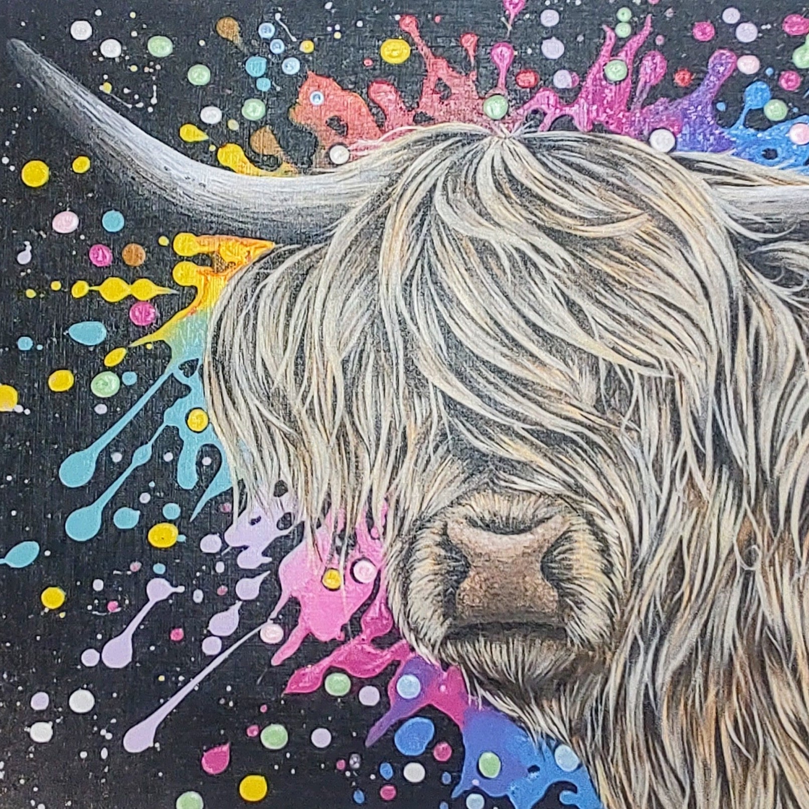 Sophie Bliss Kilpatrick- Hey You, Mounted Print - Primrose Gallery and Framing 