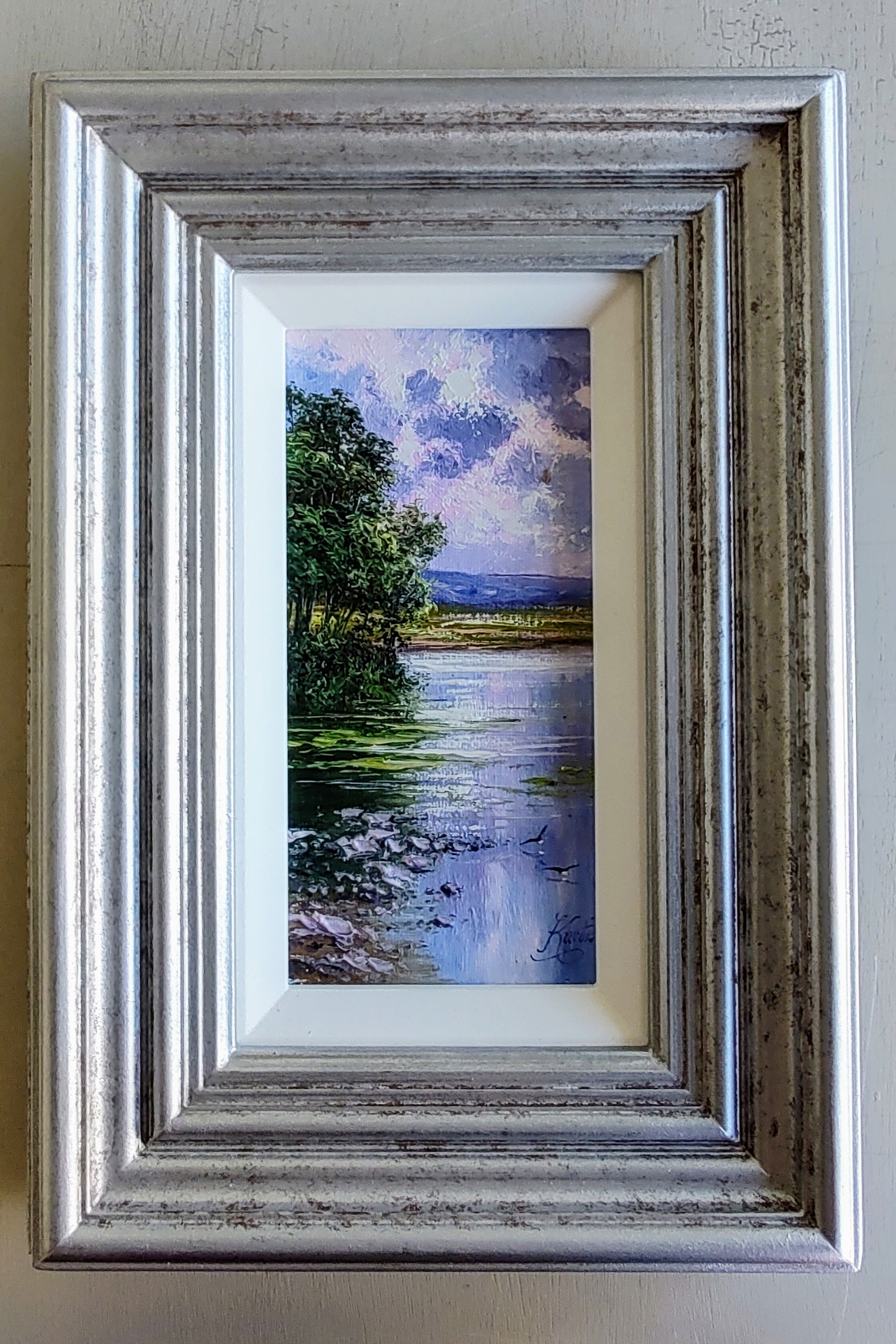 Andrew Grant Kurtis- Near Keswick, lake District, Original Framed Oil on Board - Primrose Gallery and Framing 