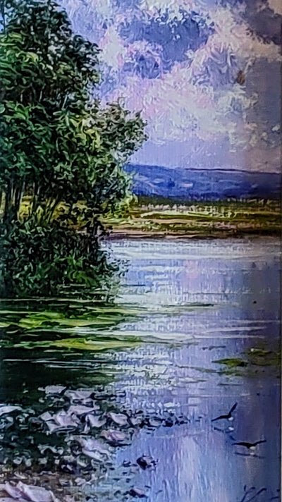 Andrew Grant Kurtis- Near Keswick, lake District, Original Framed Oil on Board - Primrose Gallery and Framing 