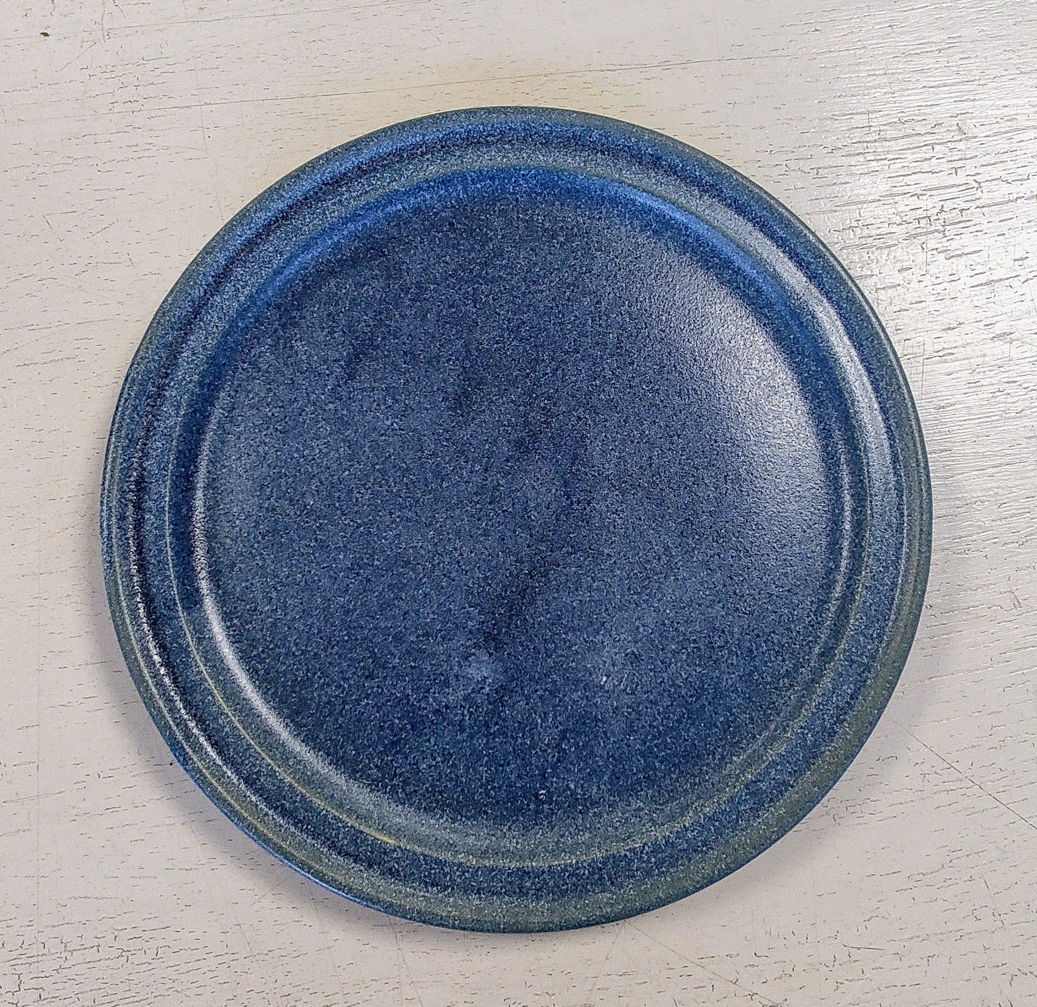 Richard Gibson- Coastal Plate - Blue, Ceramic Plate - Primrose Gallery and Framing 