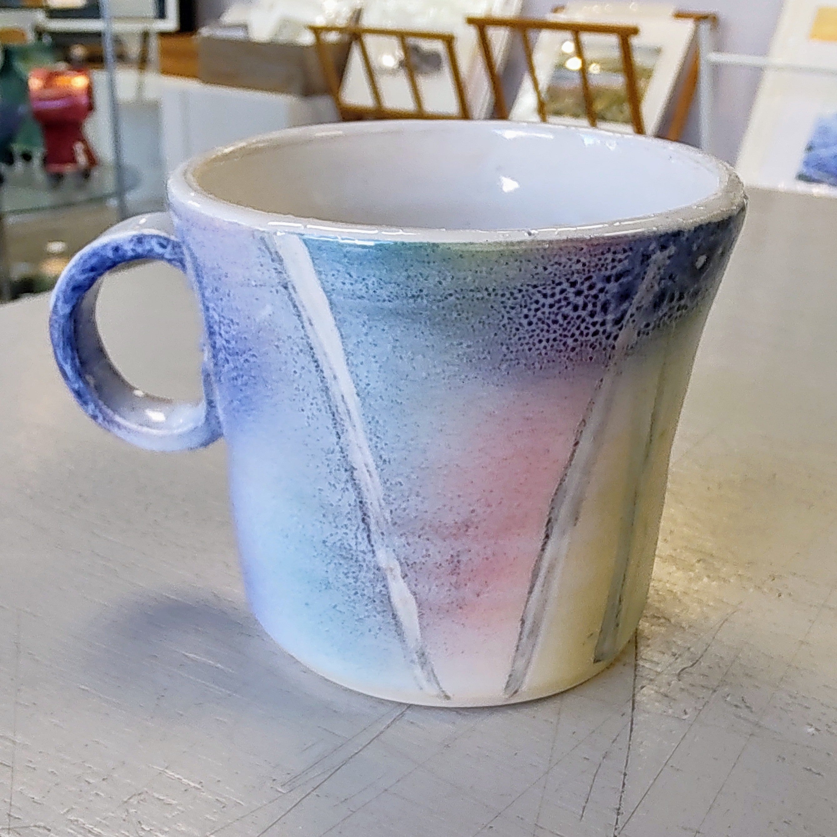 Rob Bibby - Espresso Coffe Cup, Hand Made Ceramic - Primrose Gallery and Framing 