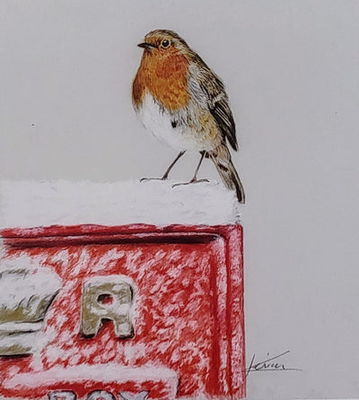 Keiran Hodge- Christmas Delivery, Limited Edition mounted Print - Primrose Gallery and Framing 