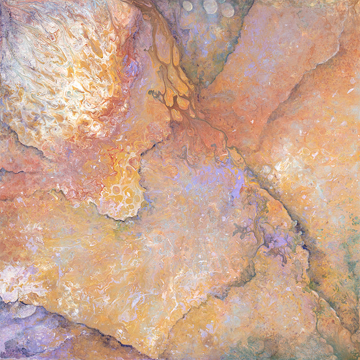 Iris Grace - I See the Moon ORIGINAL Framed
