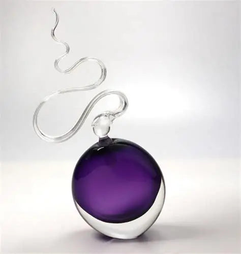 Bob Crooks- Hand Blown British Made Wave Scent Bottles