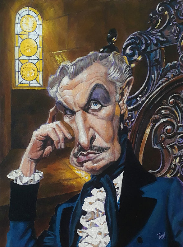 Adrian Teal- Prince of Horror, Limited Edition Giclee Print - Primrose Gallery and Framing 