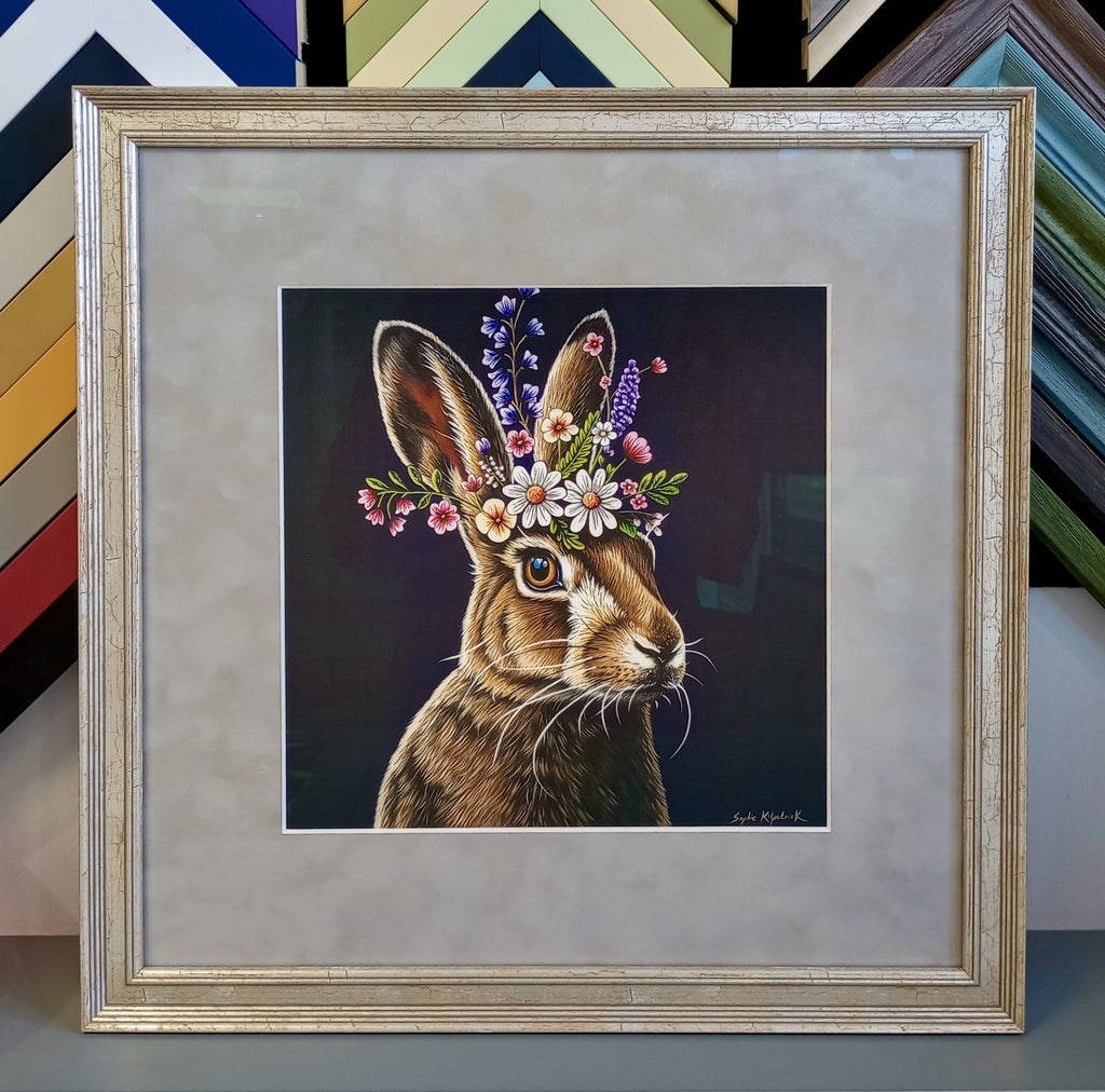 Sophie Bliss Kilpatrick - Princess Petal Framed Giclee Print