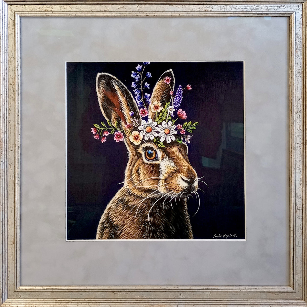 Sophie Bliss Kilpatrick - Princess Petal Framed Giclee Print