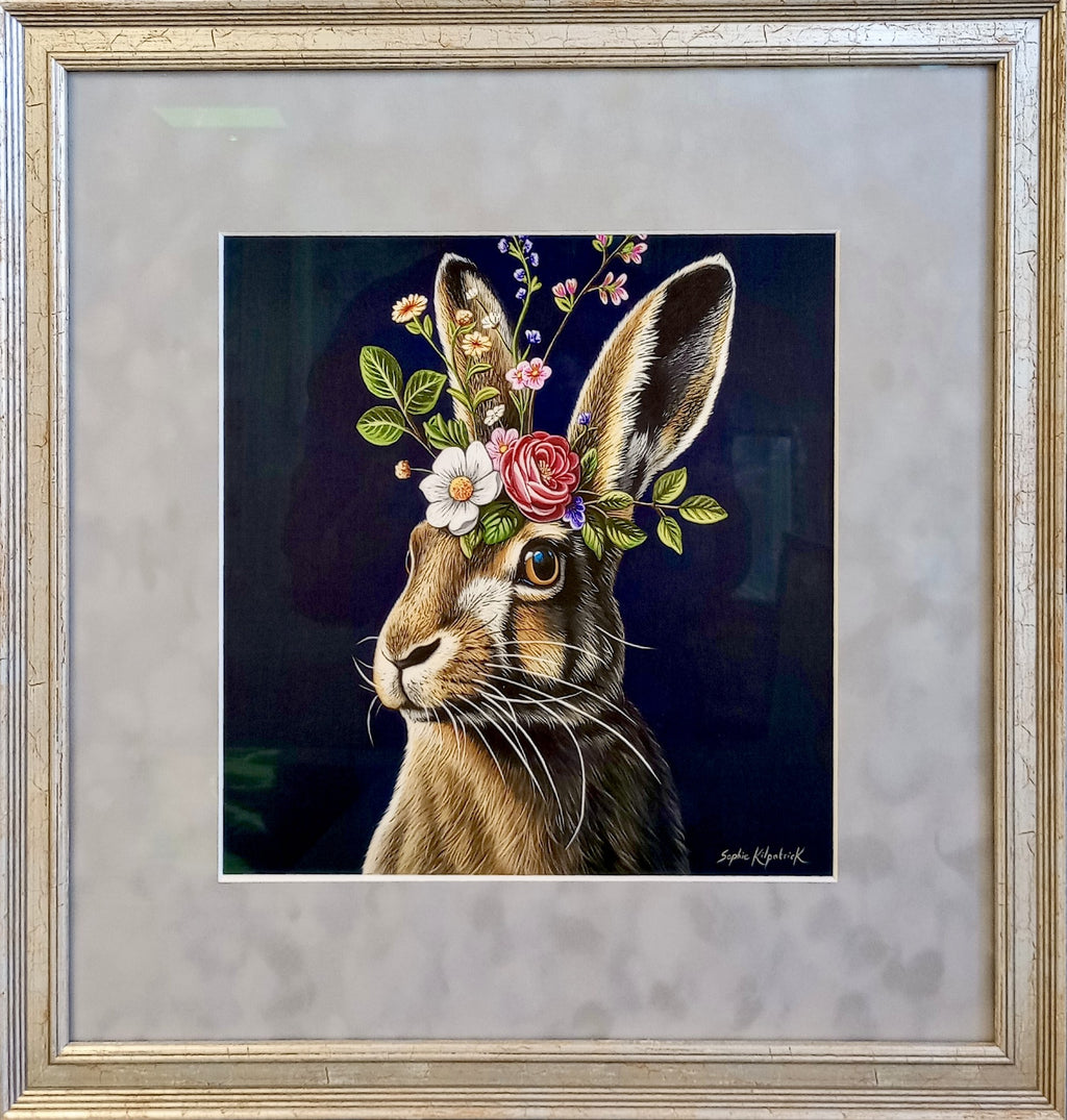 Sophie Bliss Kilpatrick - Queen Rose Framed Giclee Print