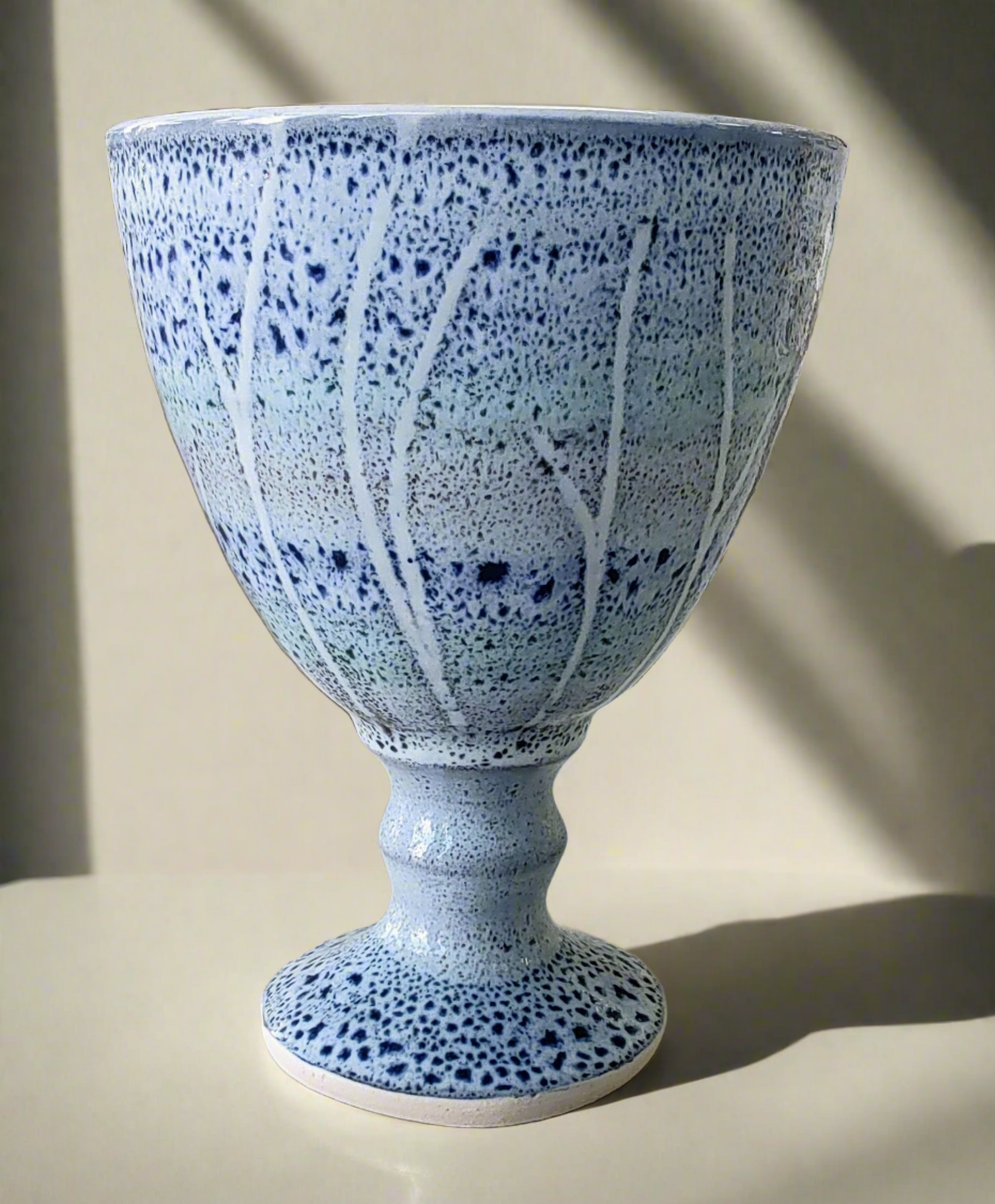 Rob Bibby- Goblet. Ceramic Hand Made Goblet #3 - Primrose Gallery and Framing 