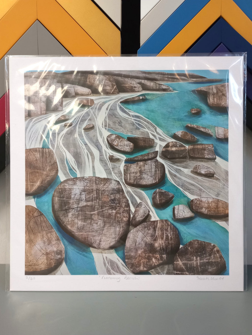 Sarah Hutt - Runaway Beach Limited Edition Print