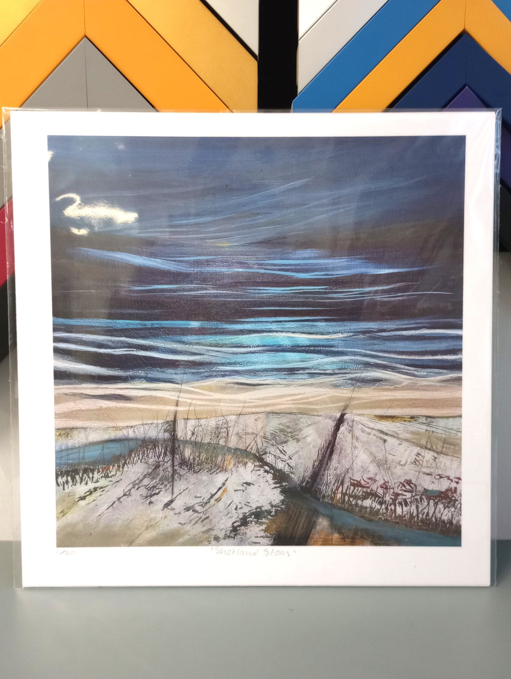 Sarah Hutt - Shetland Storm Limited Edition Print