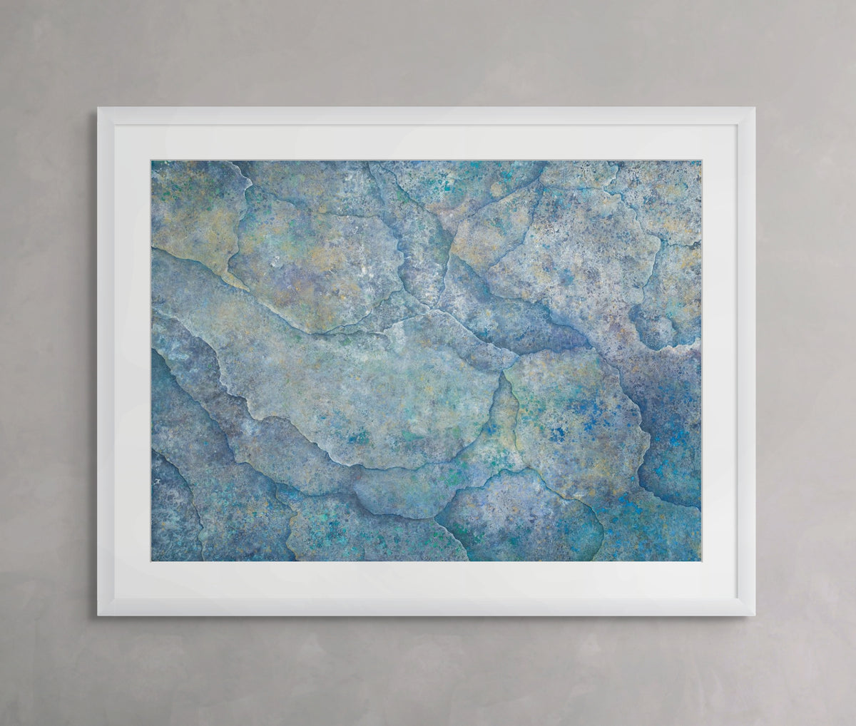 Iris Grace - Shorelines Edge ORIGINAL Framed
