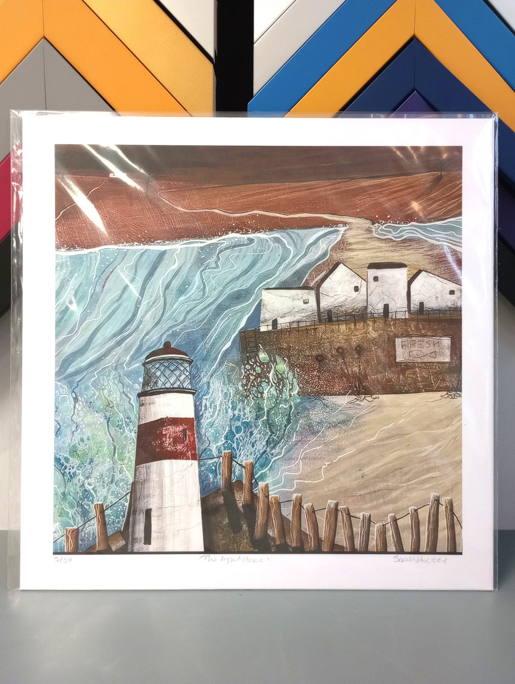 Sarah Hutt - The Lighthouse Limited Edition Print