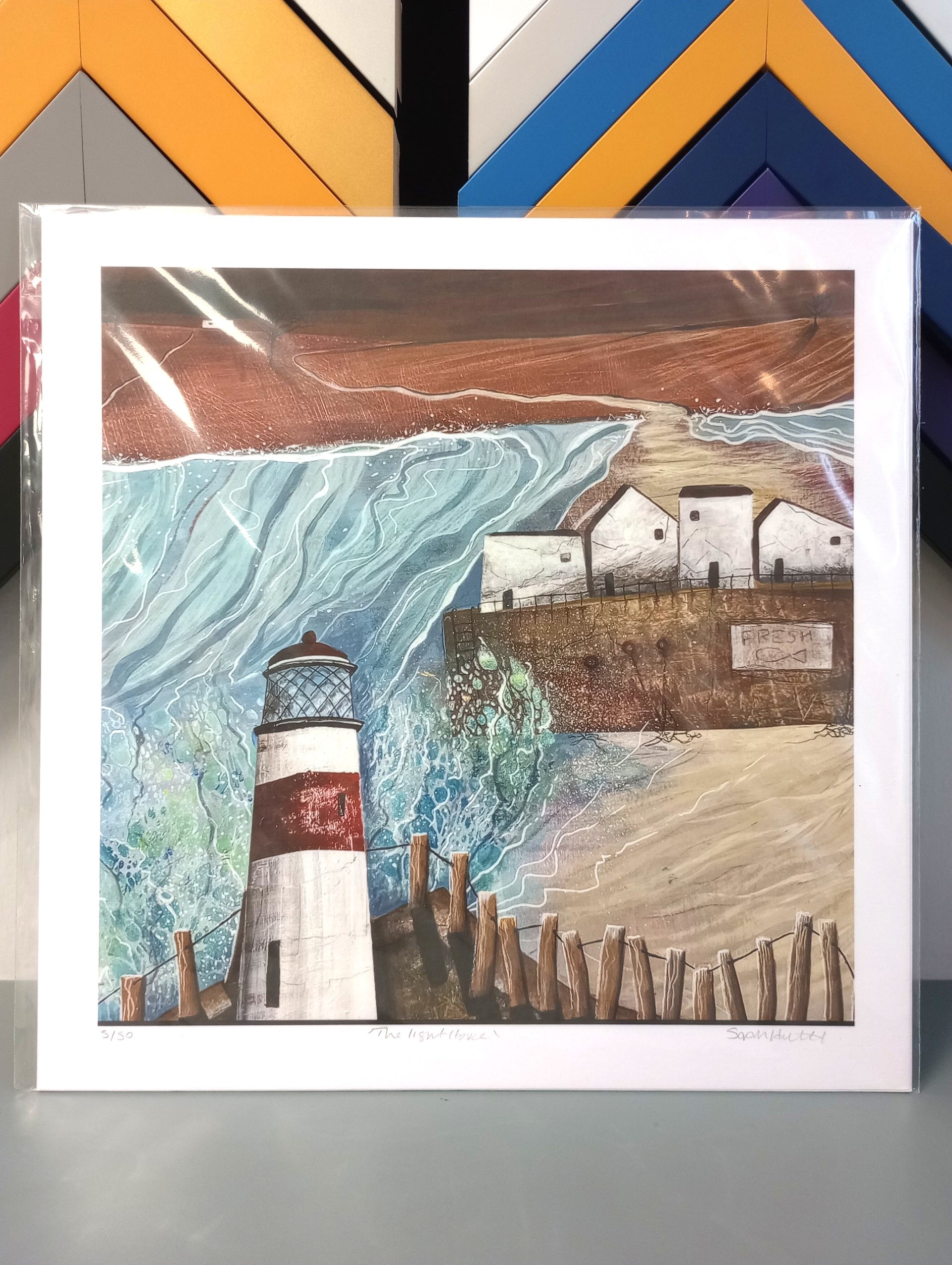 Sarah Hutt - The Lighthouse Limited Edition Print