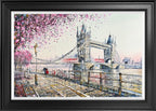 Nigel Cooke - Towers Under the Blossom, Limited Edition Framed Print - Primrose Gallery and Framing 