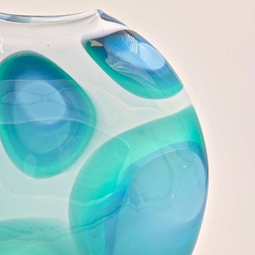 Tondo Vase Polar by Allistair Malcolm — additional view, Primrose Gallery