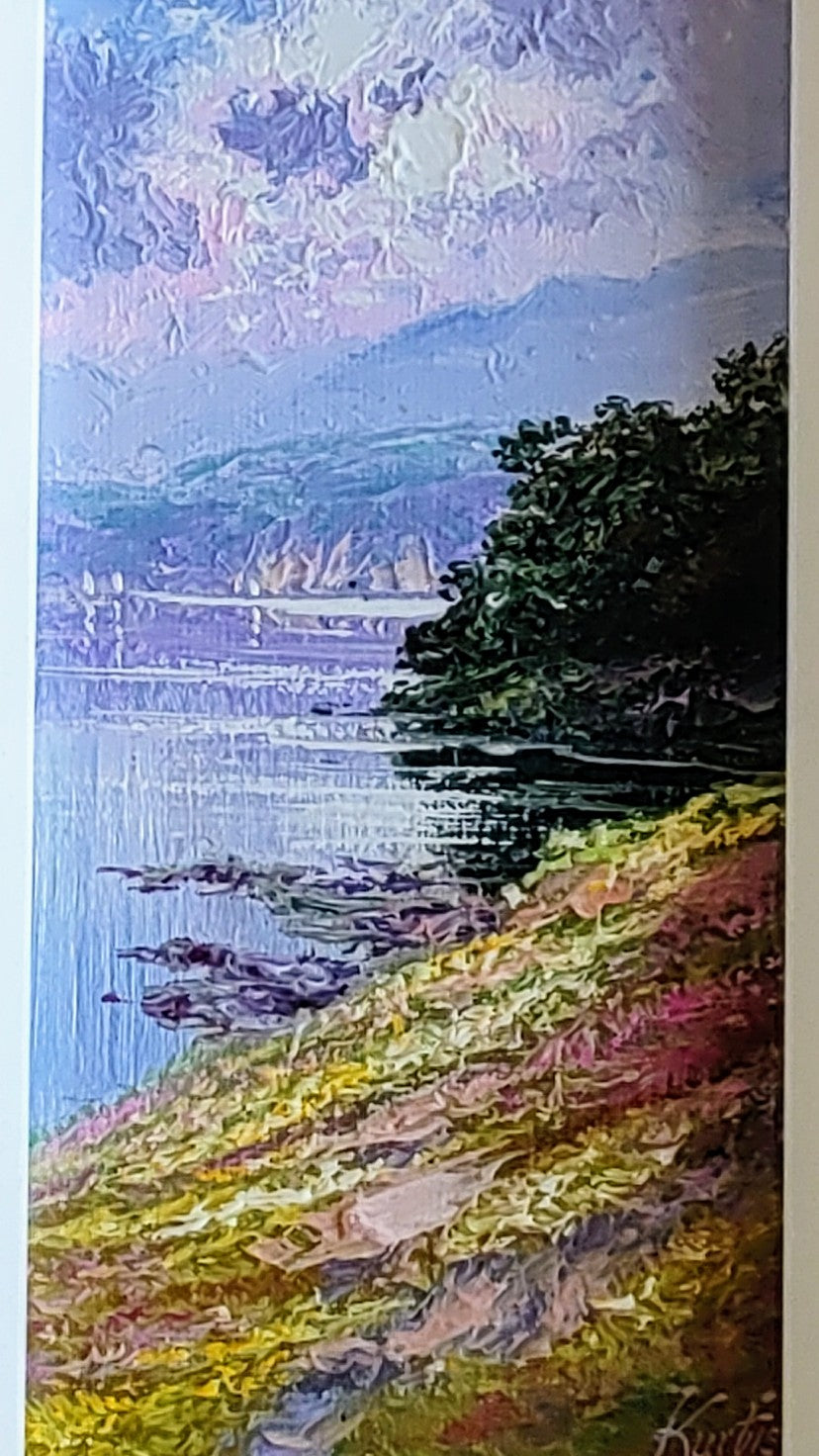 Andrew Grant Kurtis- Ullswater, lake District, Original Framed Oil on Board