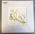Jane Warwick - Bella and Bertie, Original Mounted pen, Ink and Watercolour - Primrose Gallery and Framing 