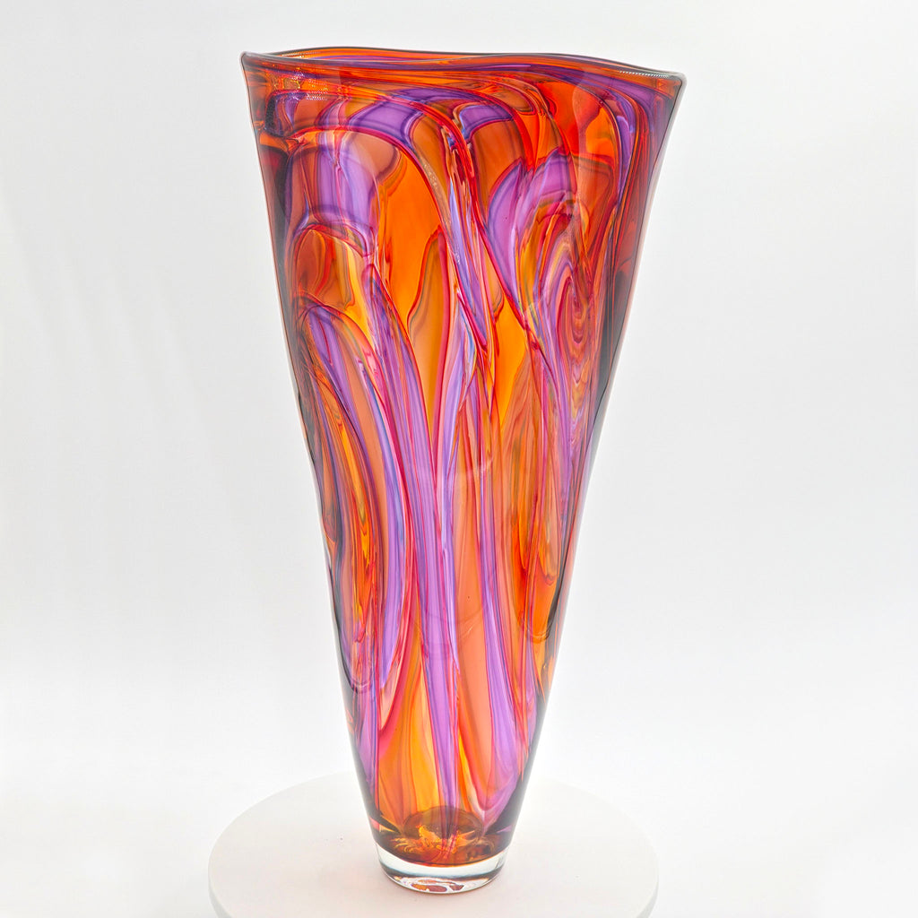 Jurassic Vase by Bob Crooks — product photograph, Primrose Gallery