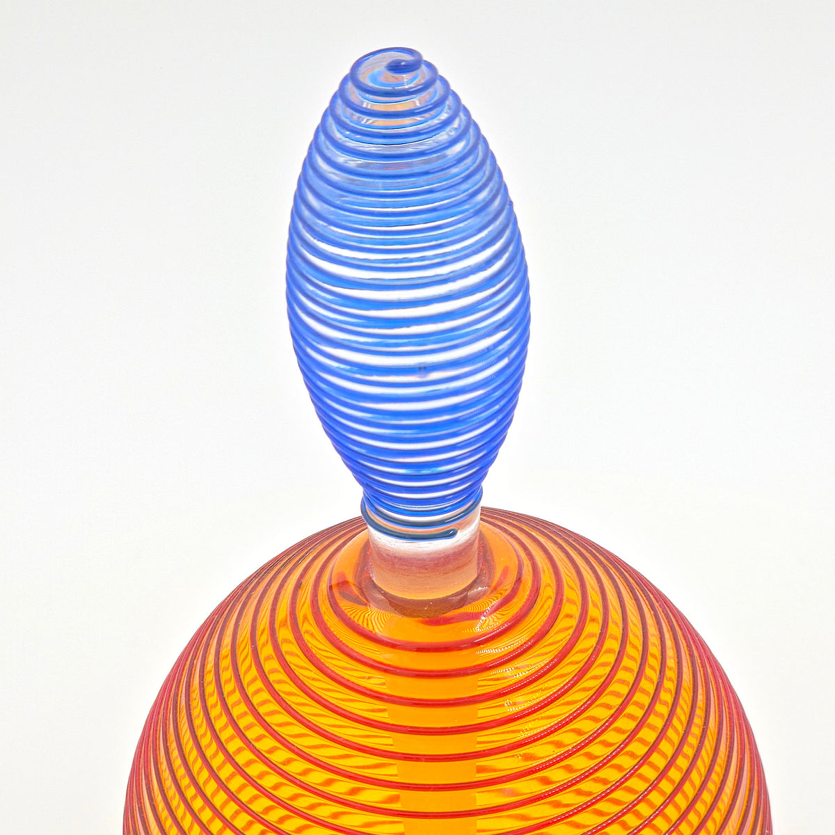 Spiral Scent Bottle by Bob Crooks — additional view, Primrose Gallery