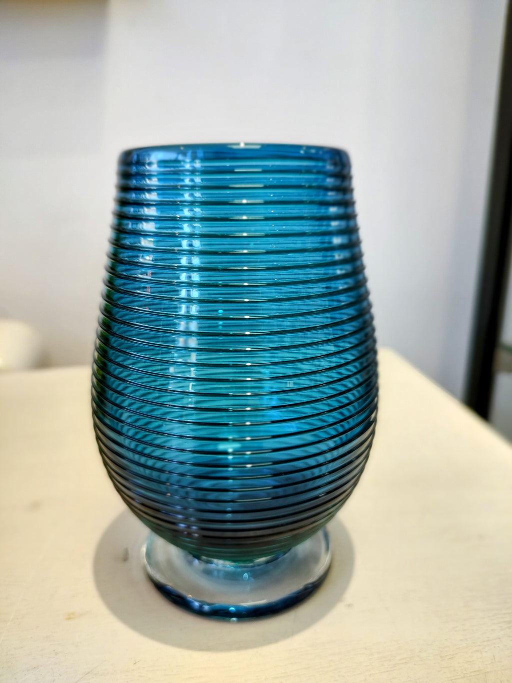 Bob Crooks- Hand Blown British Glass Venetian Spiral Tumblers - Primrose Gallery and Framing 