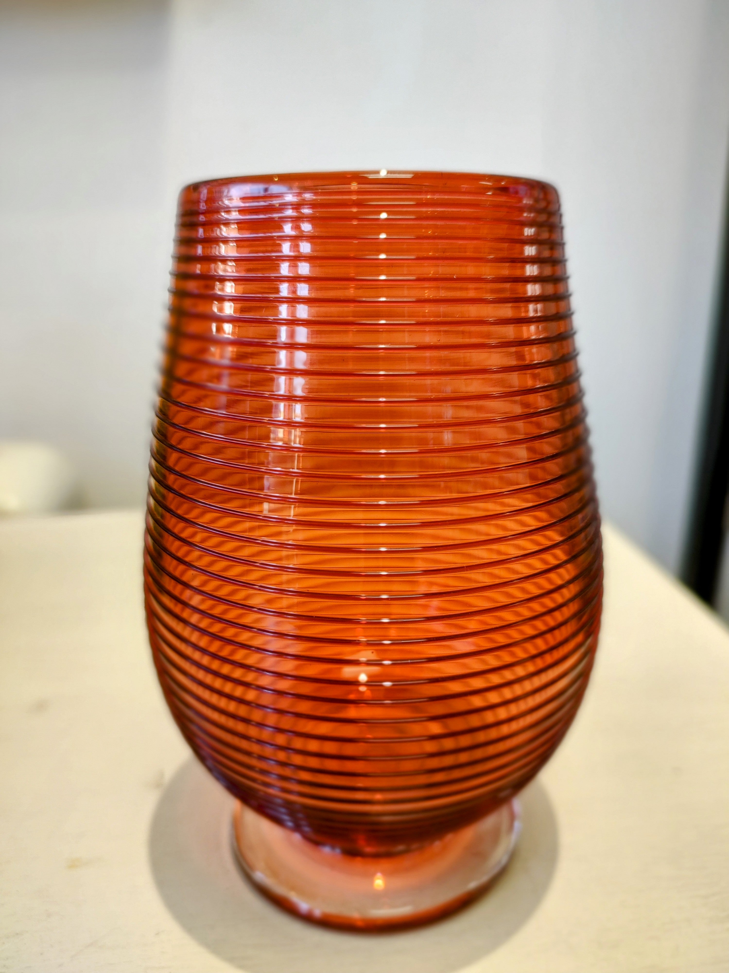 Bob Crooks- Hand Blown British Glass Venetian Spiral Tumblers - Primrose Gallery and Framing 