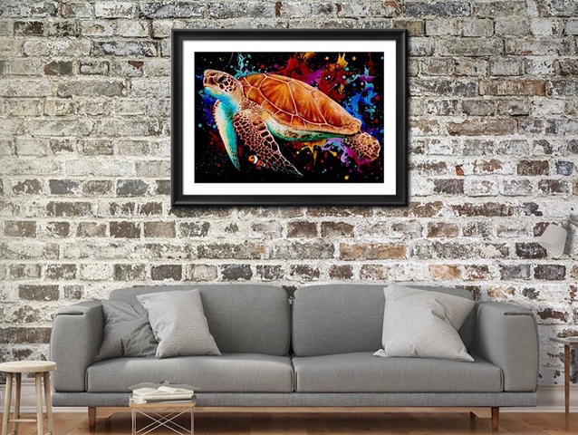 Sophie Bliss Kilpatrick- Finding Nemo, Mounted Limited Edition Print - Primrose Gallery and Framing 