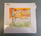 Jane Warwick - A Golden Sky, Original Mounted pen, Ink and Watercolour - Primrose Gallery and Framing 