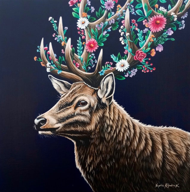 Sophie Bliss Kilpatrick- King Oakes Giclee Print