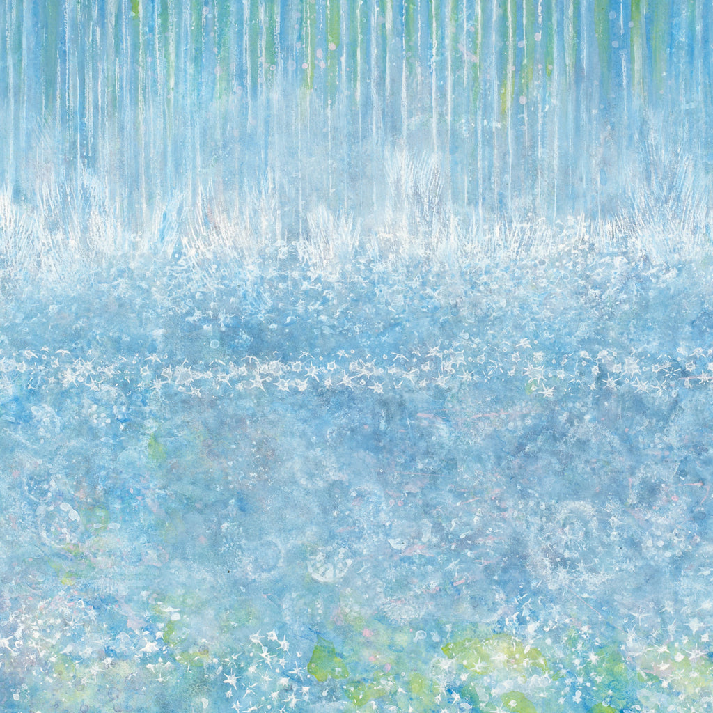 Artwork detail — Blue Grace by Iris Grace, cropped directly from the supplied image