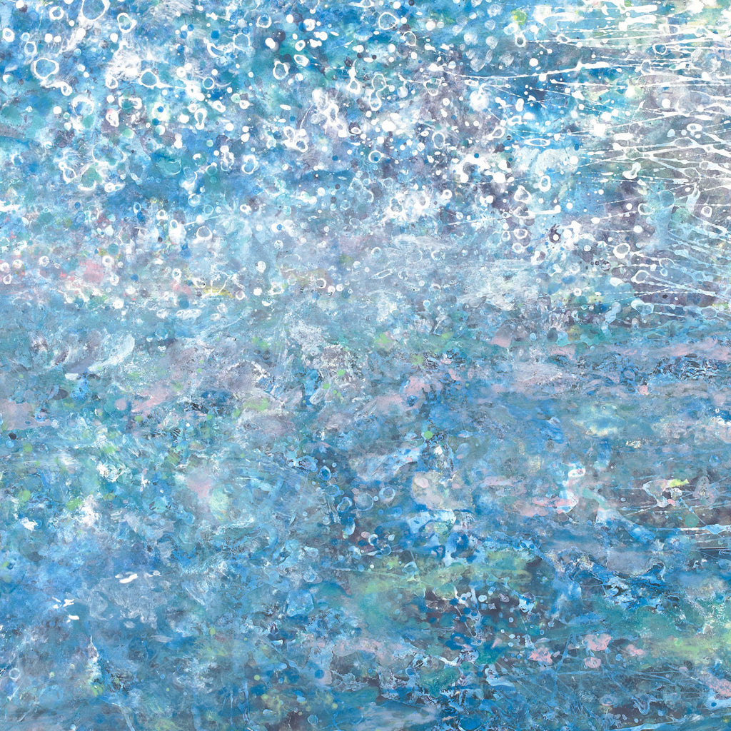 Artwork detail — Blue Planet by Iris Grace, cropped directly from the supplied image