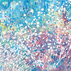 Artwork detail — Explosions of Colour by Iris Grace, cropped directly from the supplied image