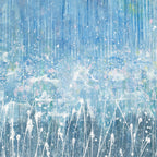 Artwork detail — Monsoon by Iris Grace, cropped directly from the supplied image