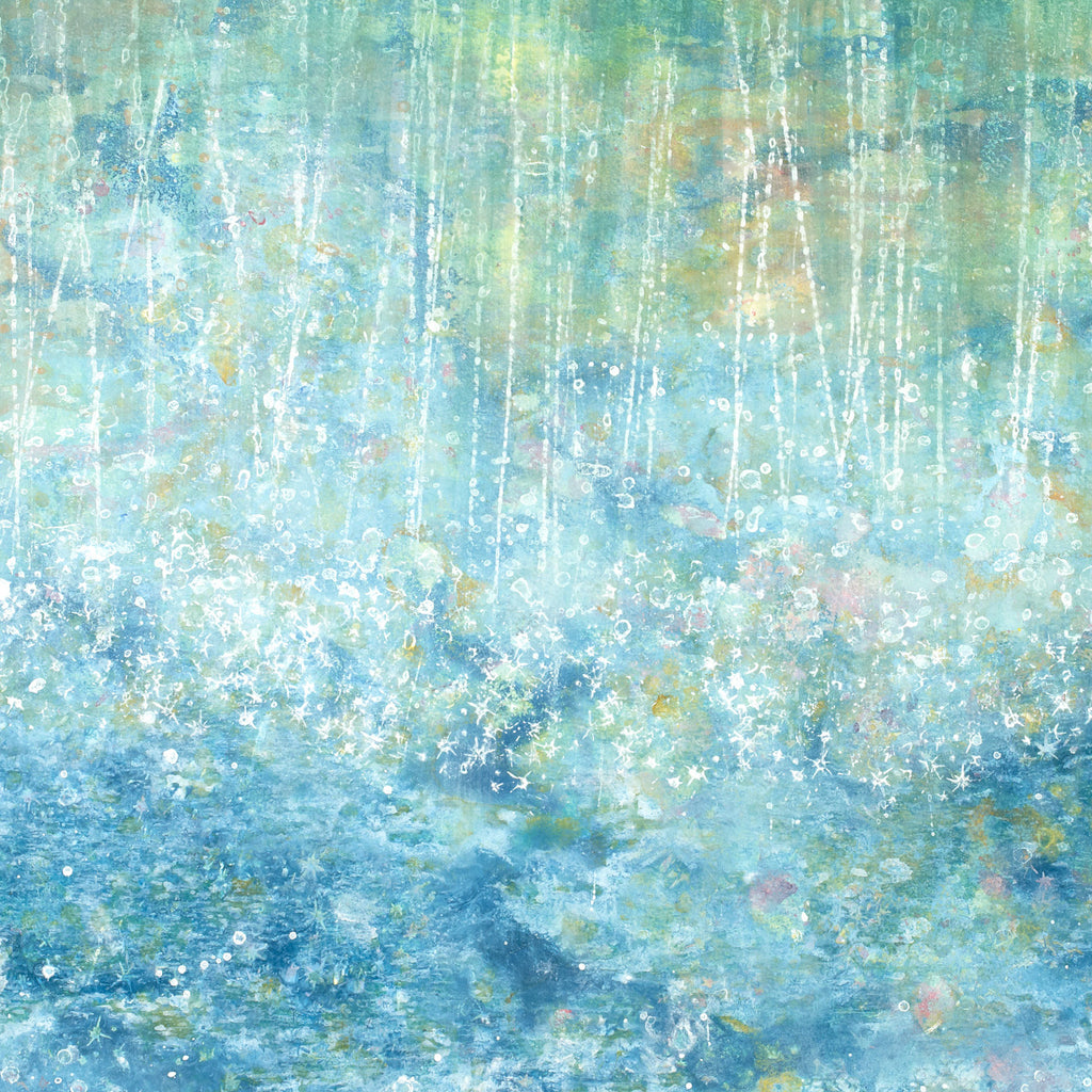Artwork detail — Raining Cats by Iris Grace, cropped directly from the supplied image