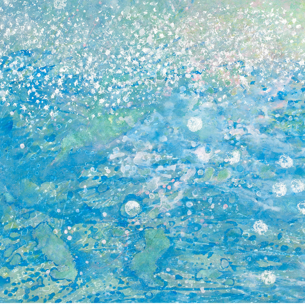 Artwork detail — The Story of the Secret Seahorse by Iris Grace, cropped directly from the supplied print image