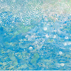 Artwork detail — The Story of the Secret Seahorse by Iris Grace, cropped directly from the supplied print image