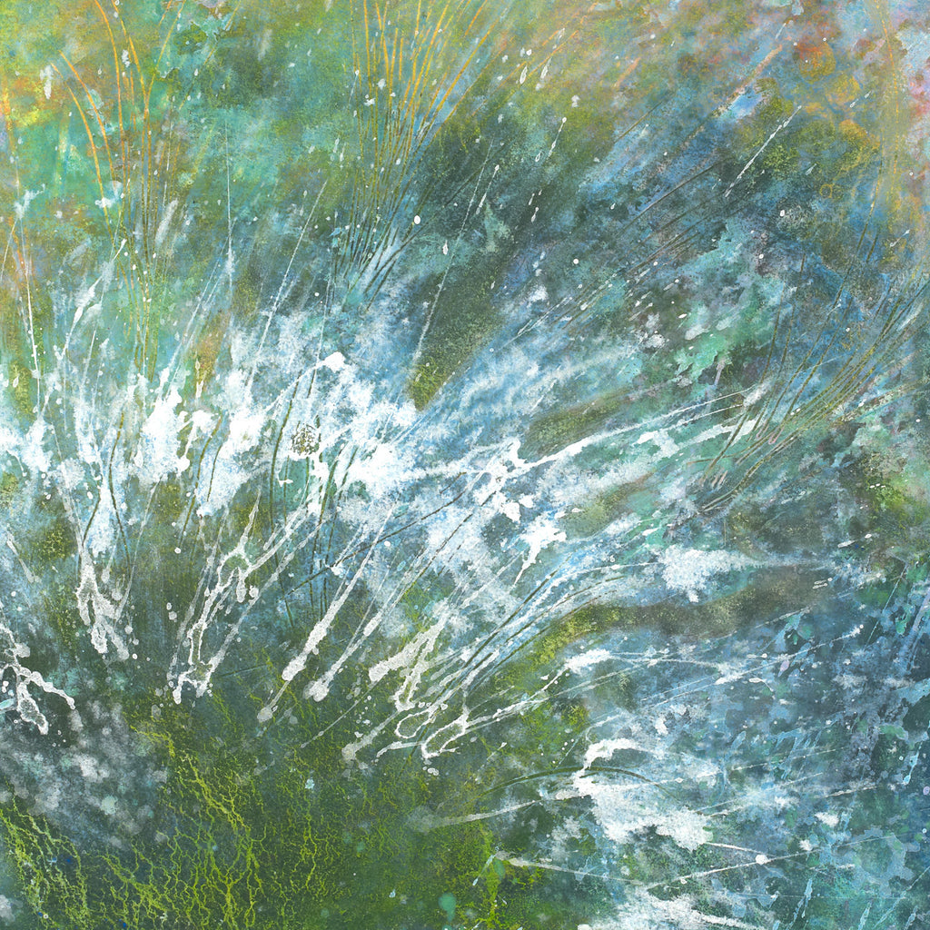 Artwork detail — The Tale of Green by Iris Grace, cropped directly from the supplied image