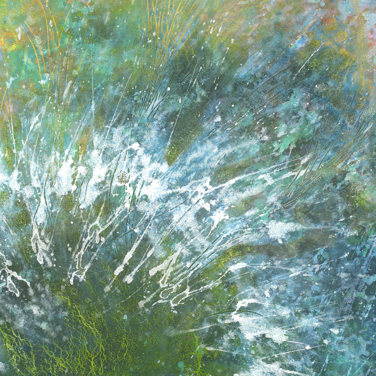 Artwork detail — The Tale of Green by Iris Grace, cropped directly from the supplied image